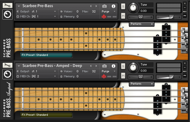 how to use scarbee pre bass